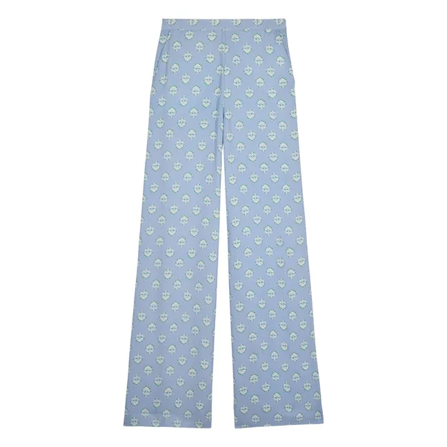 Lova Cotton pants | Light blue