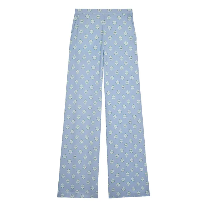 Pantalones de algodón Lova | Azul Cielo- Imagen del producto n°0