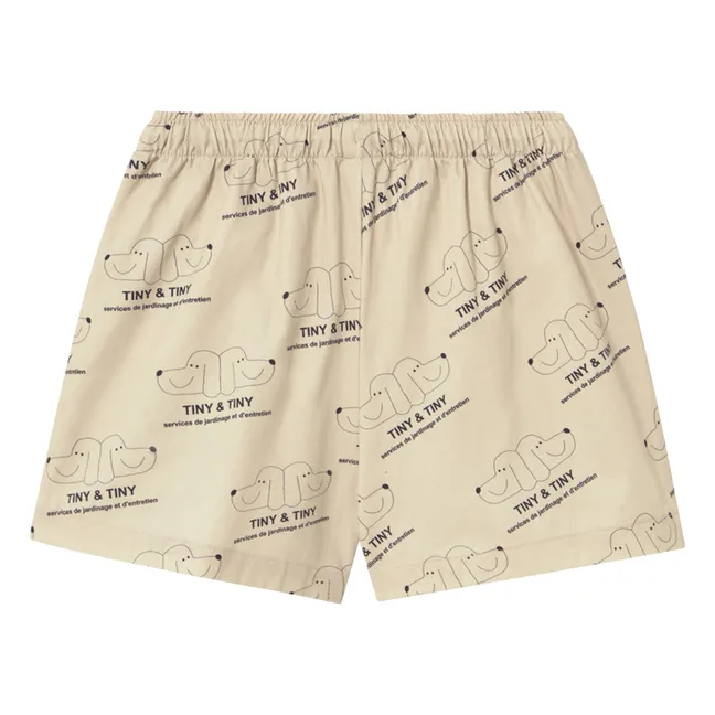 Short Tiny & Tiny Twill | Beige