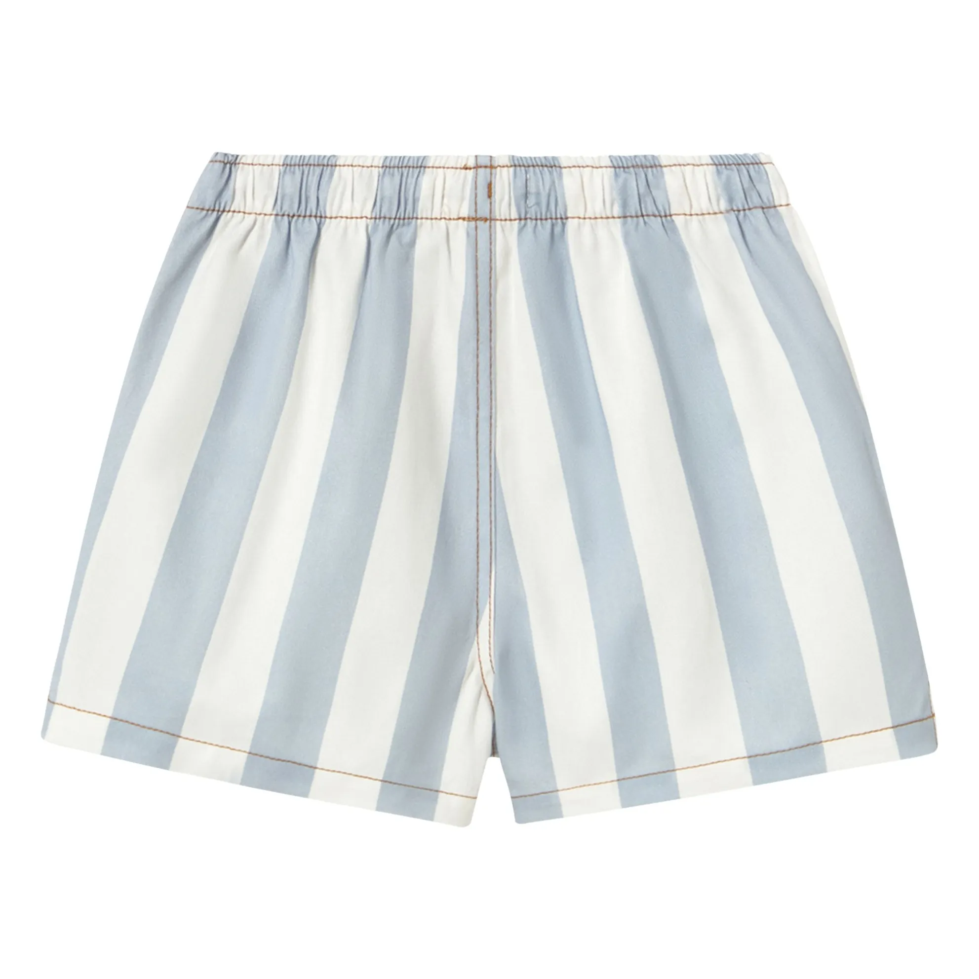 Short Rayé Twill | Bleu- Image produit n°2