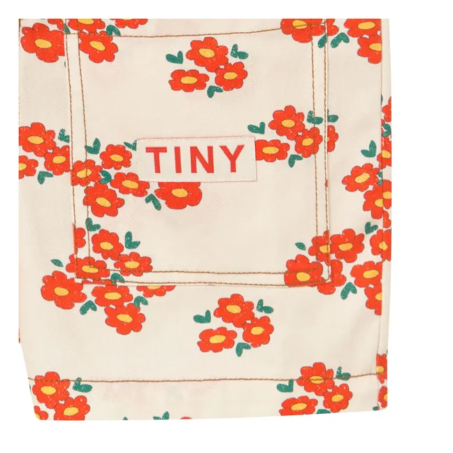 Combishort Fleurie Twill | White