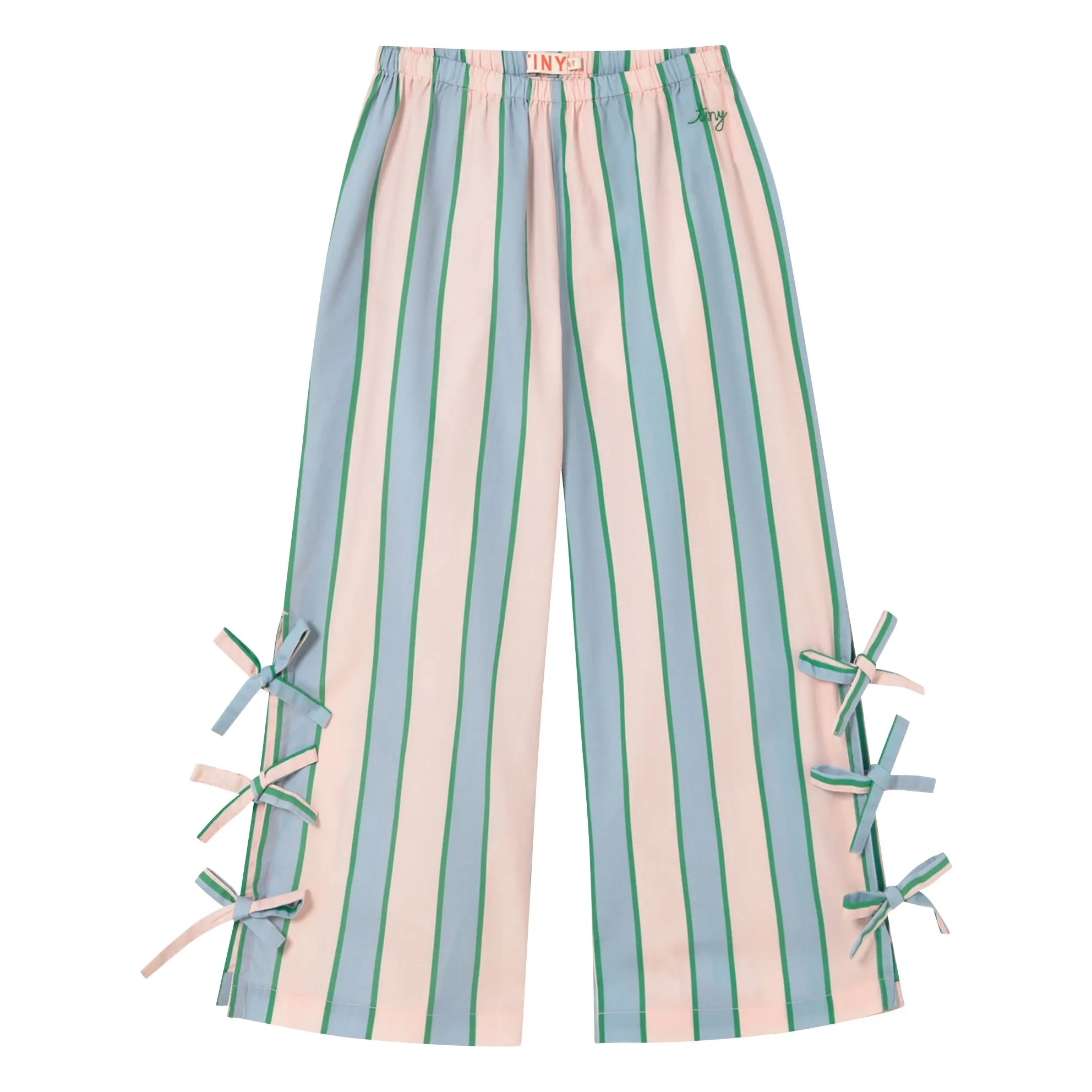 Tinycottons Pale Pink Striped Knot Pants