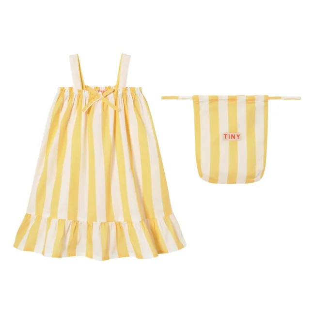 Striped Dress | Yellow