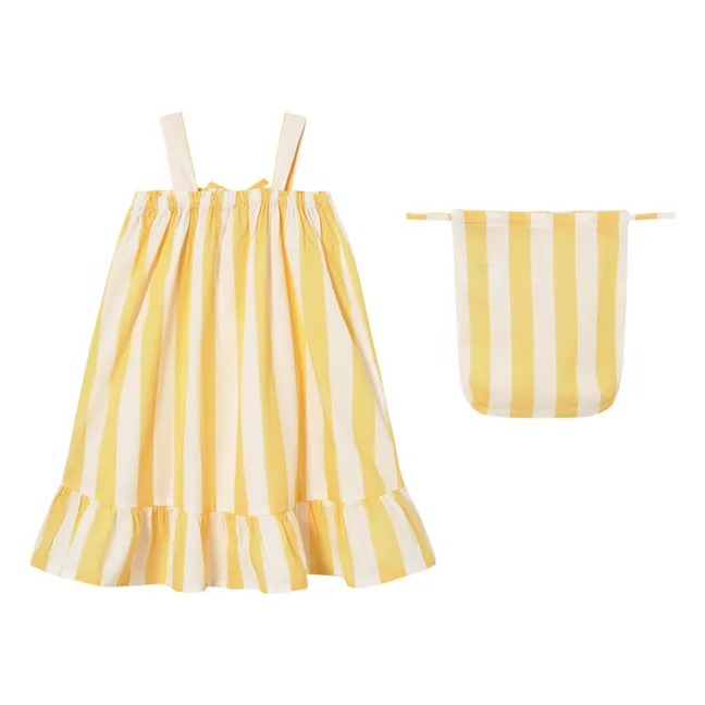 Striped Dress | Yellow