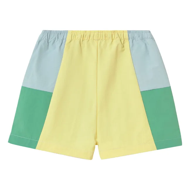 Short Colorblock | Bleu