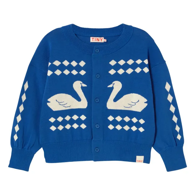 Cardigan Cygnes | Bleu