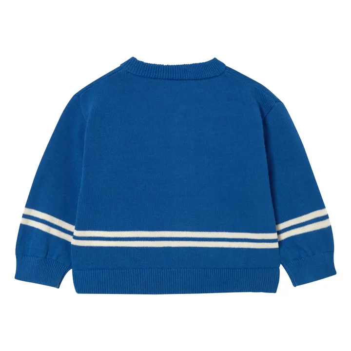 Chaleco de rayas | Azul Marino- Imagen del producto n°1