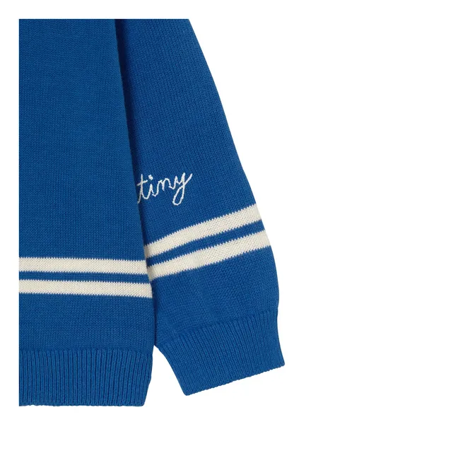 Gilet Rayé | Bleu marine