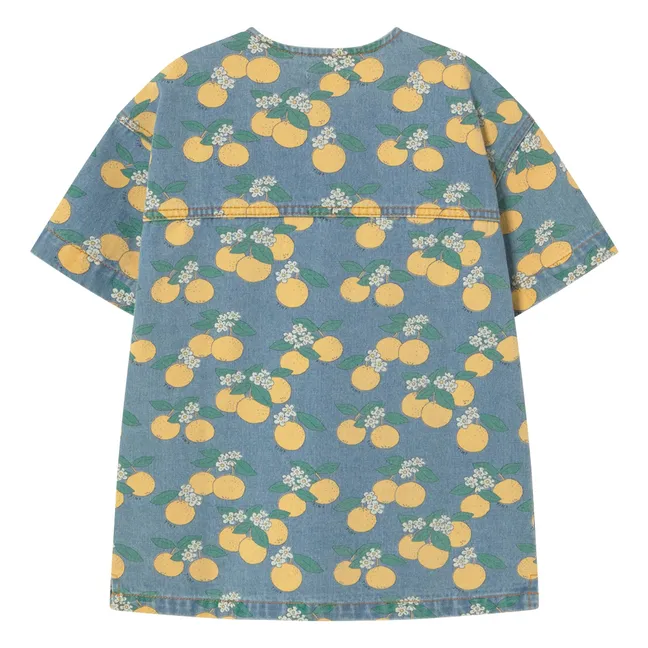 Robe Denim Oranges | Bleu