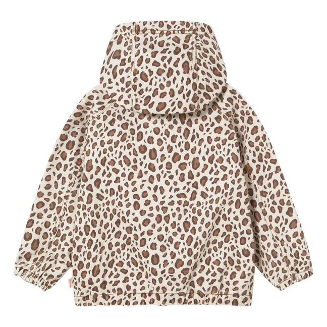 Veste Léopard | Blanc