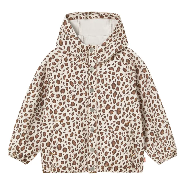 Veste Léopard | Blanc