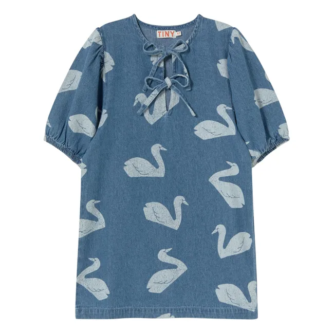 Robe Denim Cygnes | Bleu