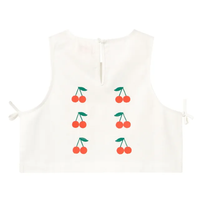 Top Cerises | Blanco