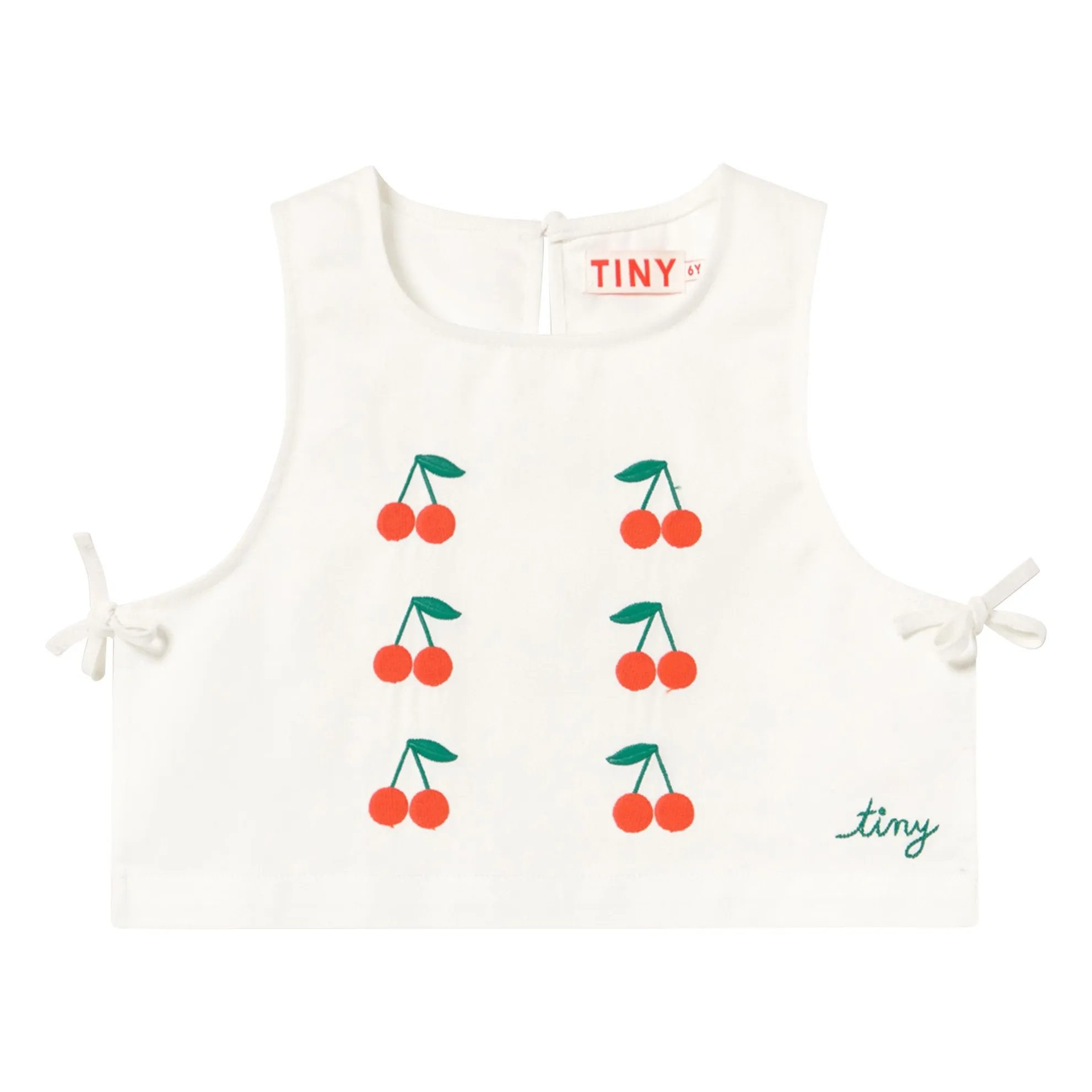 Tinycottons White Top Cerises