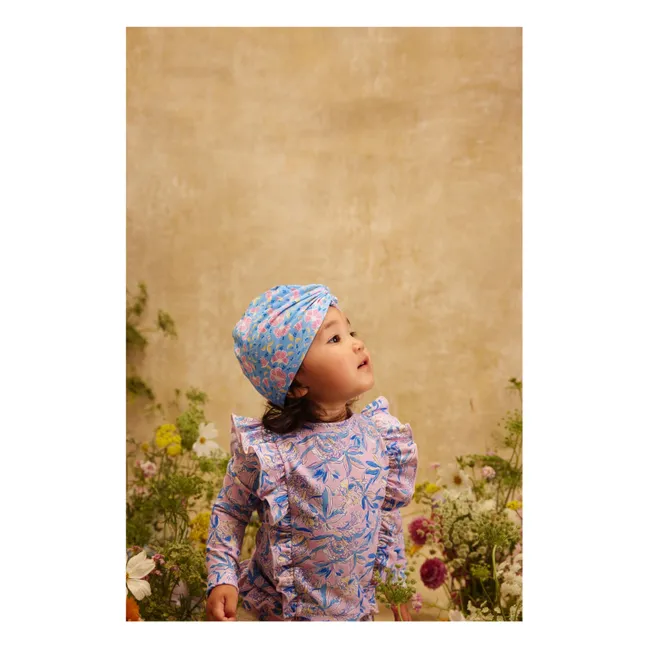 Yanika Fleuri Long Sleeve Swimsuit Recycled Fibers | Pink