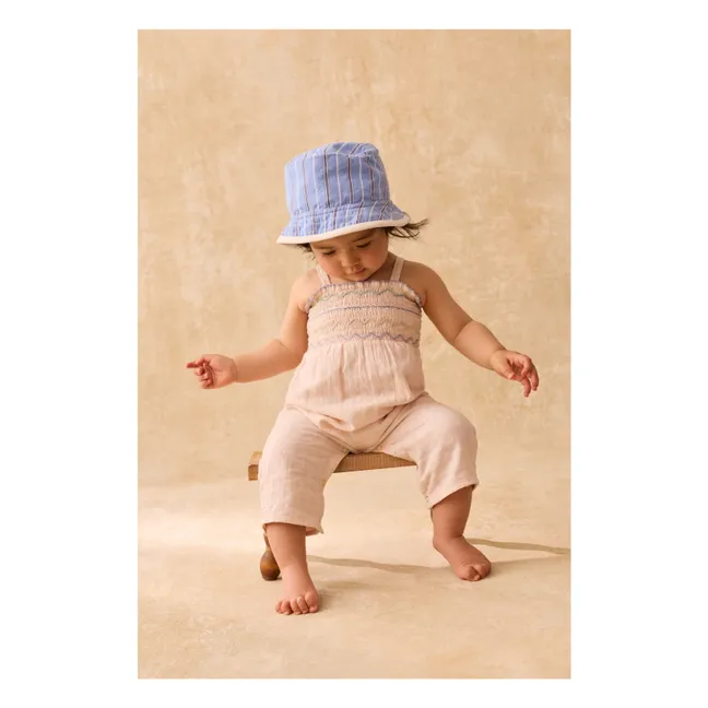 Morli Jumpsuit Texturiert | Cremefarben