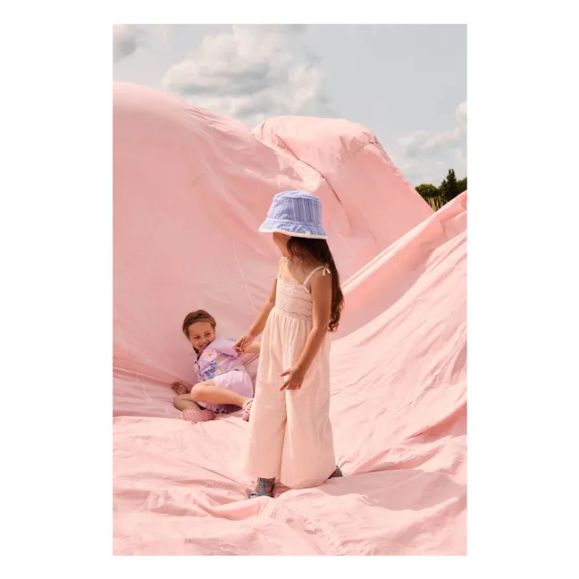 Morli Textured jumpsuit | Cream