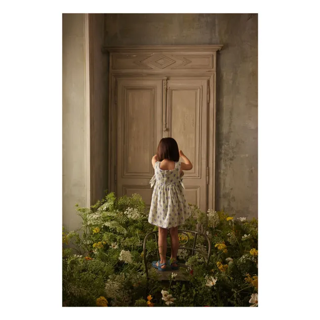 Aloisa Fleurie Apron Dress | Cream