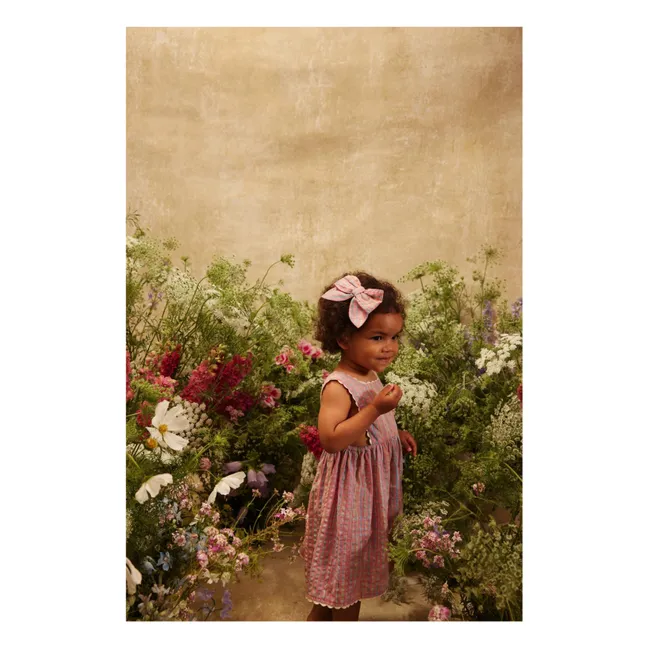 Vestido delantal Aloisa Carreaux | Rosa