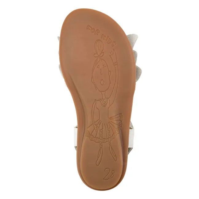 Sandalias derechas | Blanco