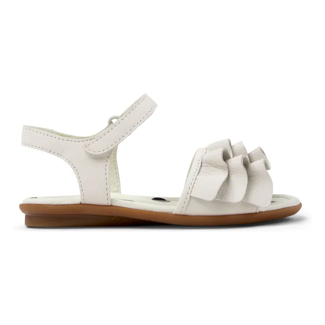 Sandalias derechas | Blanco