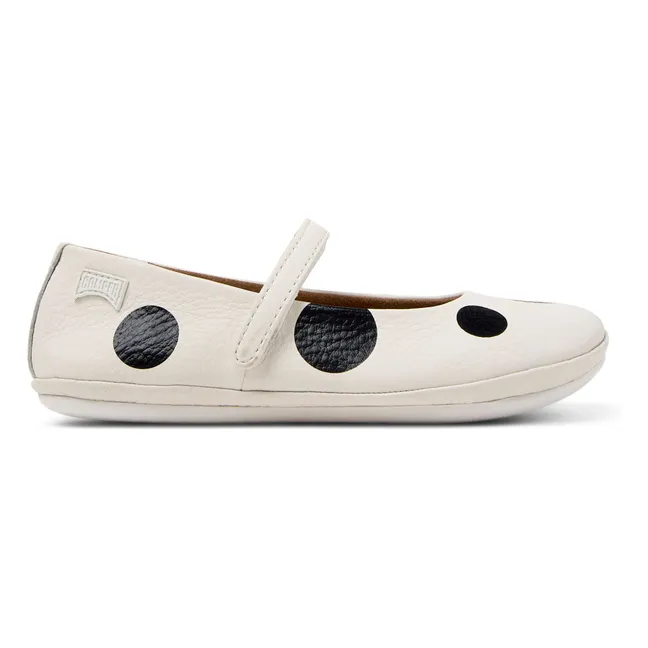 Ballerinas Right Pois | White