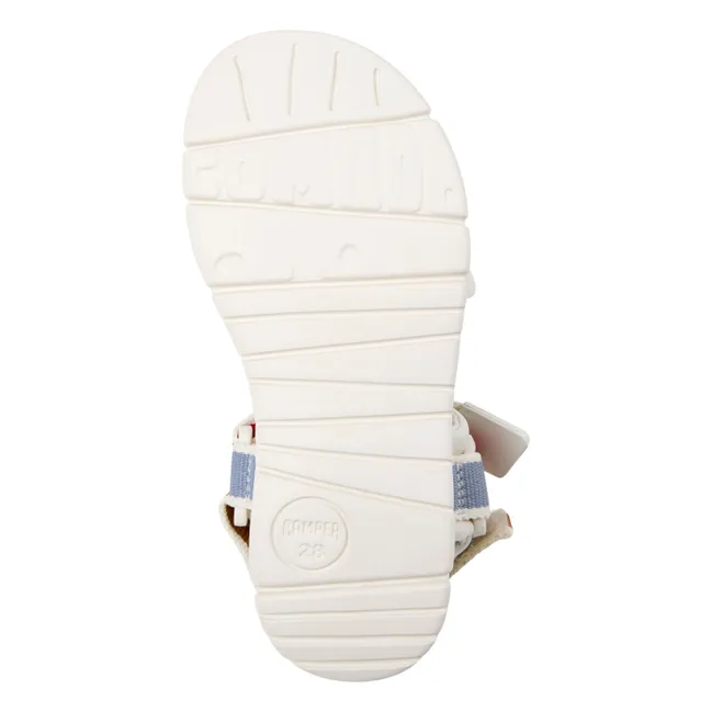 Oruga Colorblock sandals | Turquoise