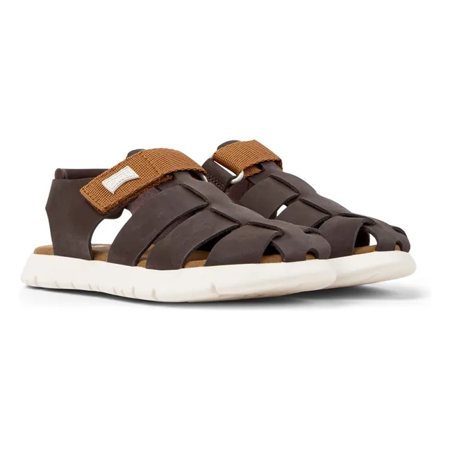 Sandalias Oruga | Marrón