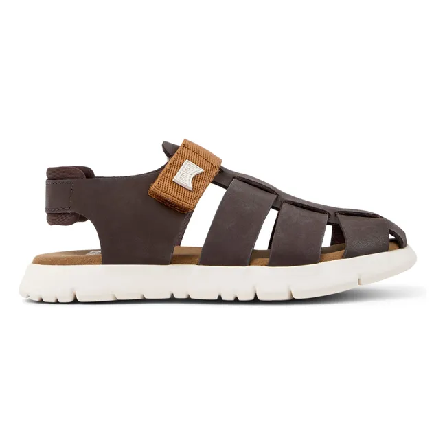 Sandalias Oruga | Marrón