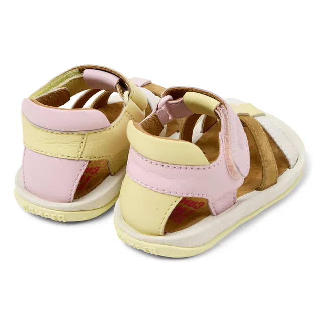 Bicho Colorblock Baby Sandals | Pink