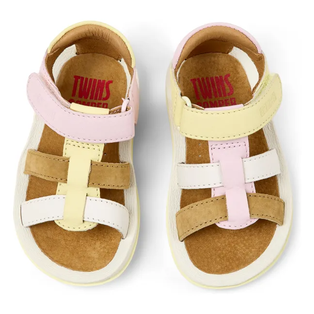 Sandalias Bicho Colorblock Baby | Rosa