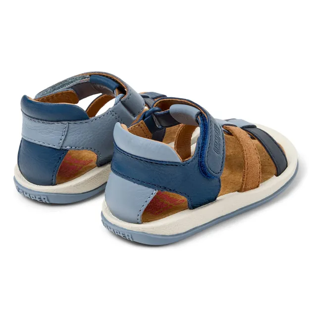 Bicho Colorblock Baby Sandals | Blue