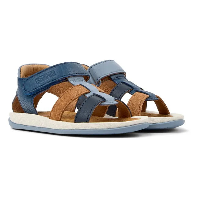 Bicho Colorblock Baby Sandals | Blue