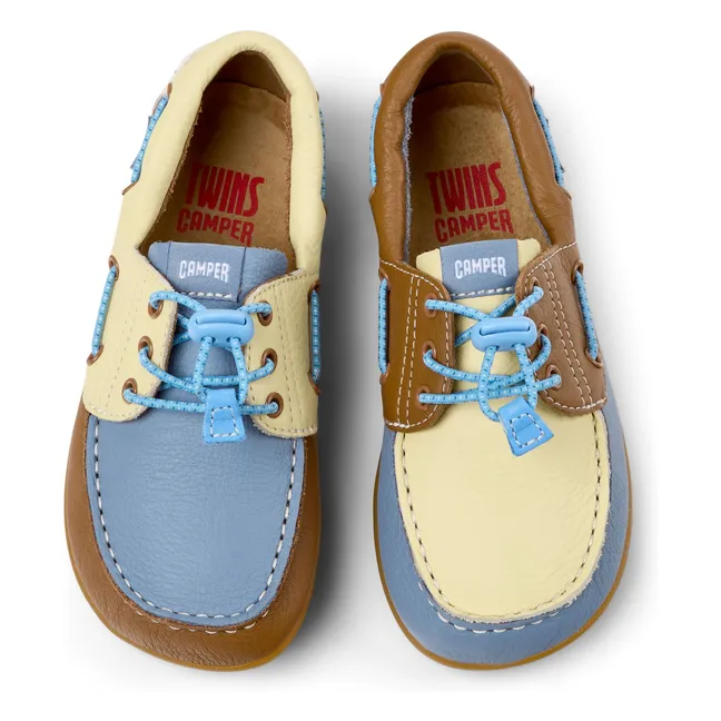 Chaussures Bateau Peu Cami Colorblock | Marron