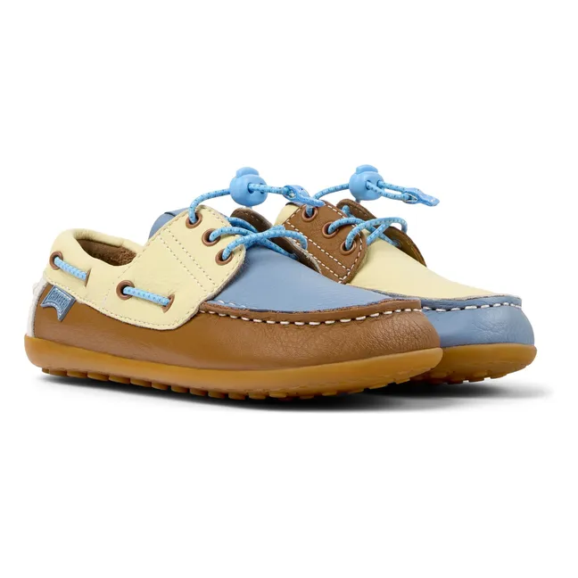 Peu Cami Colorblock Boat Shoes | Brown
