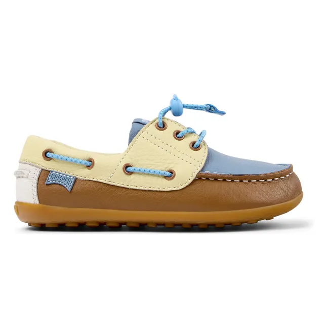 Chaussures Bateau Peu Cami Colorblock | Marron