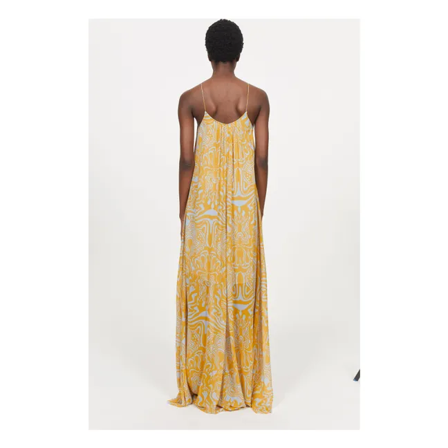Vestido largo Solin | Amarillo