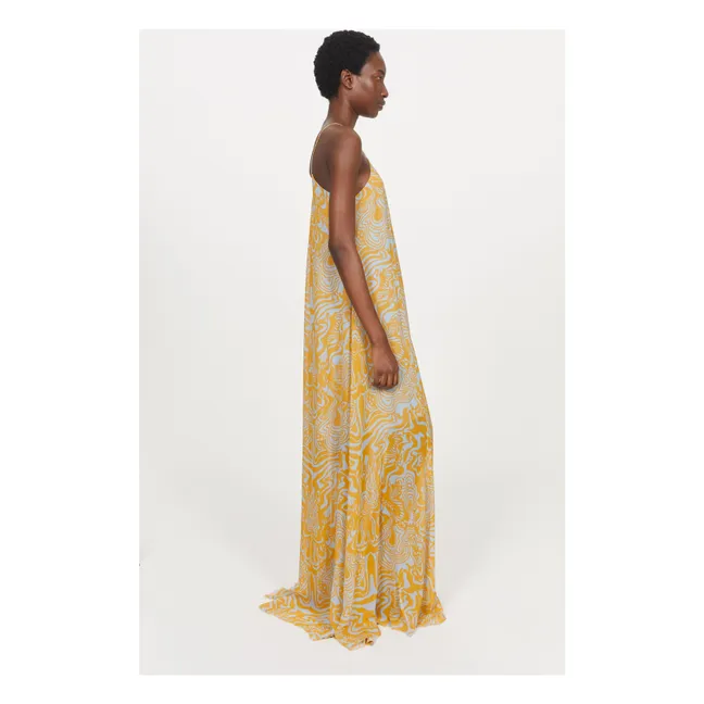Vestido largo Solin | Amarillo