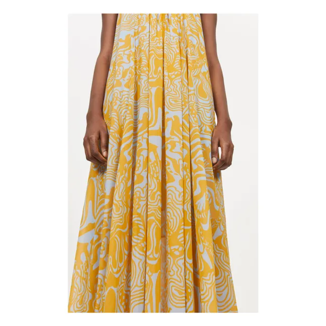 Vestido largo Solin | Amarillo