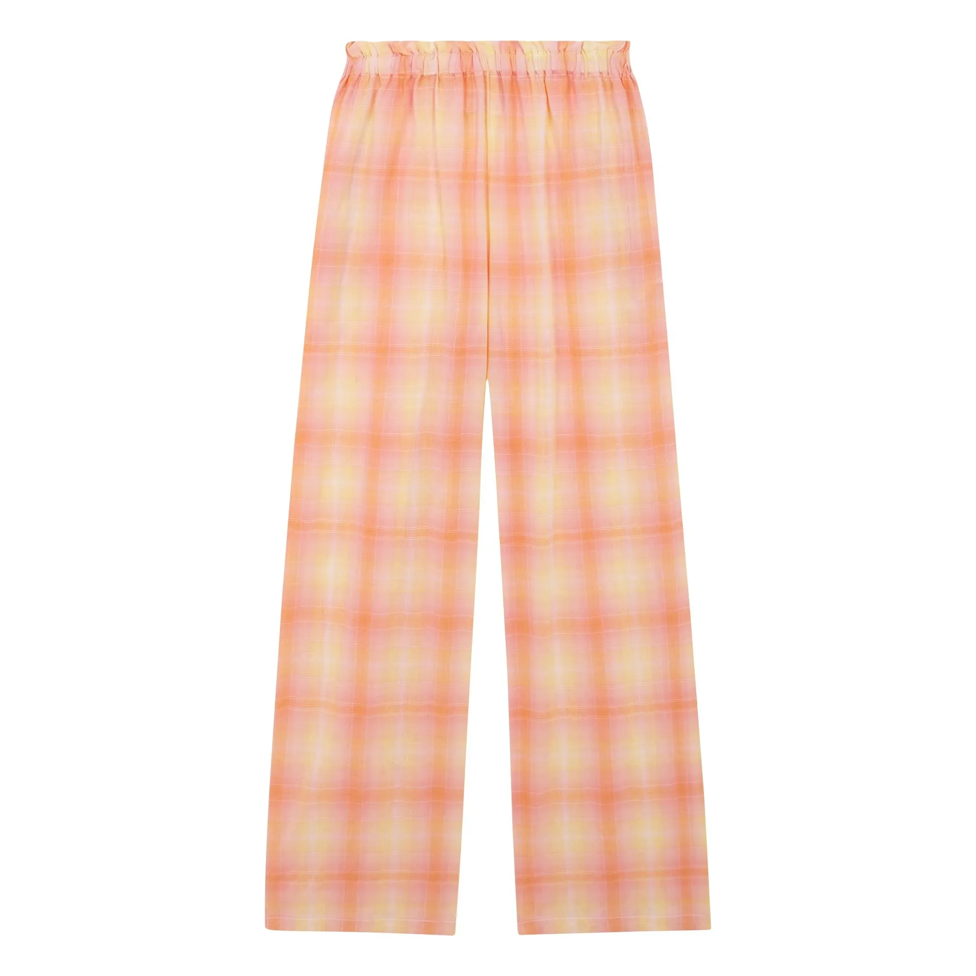 The Label Edition Pale Yellow Maeva Pants