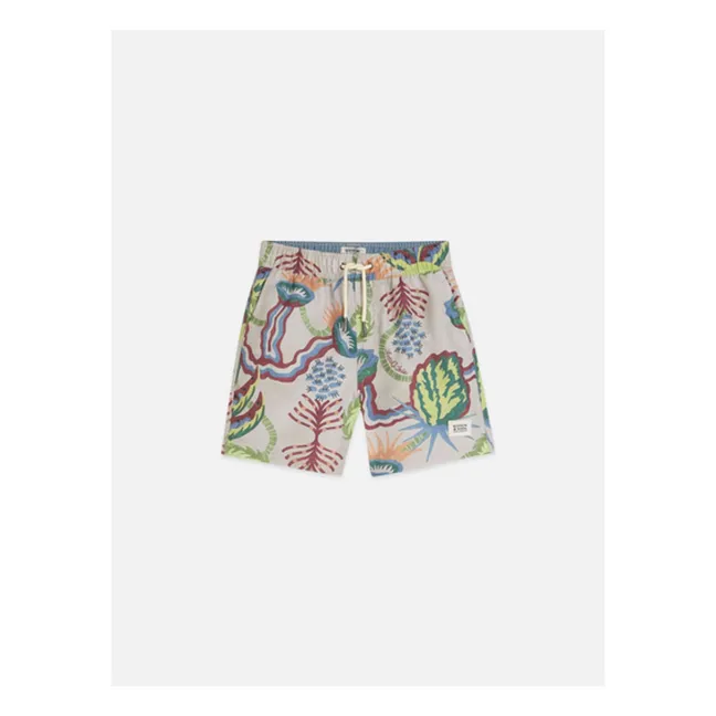 Short de Bain Desert Floral | Beige