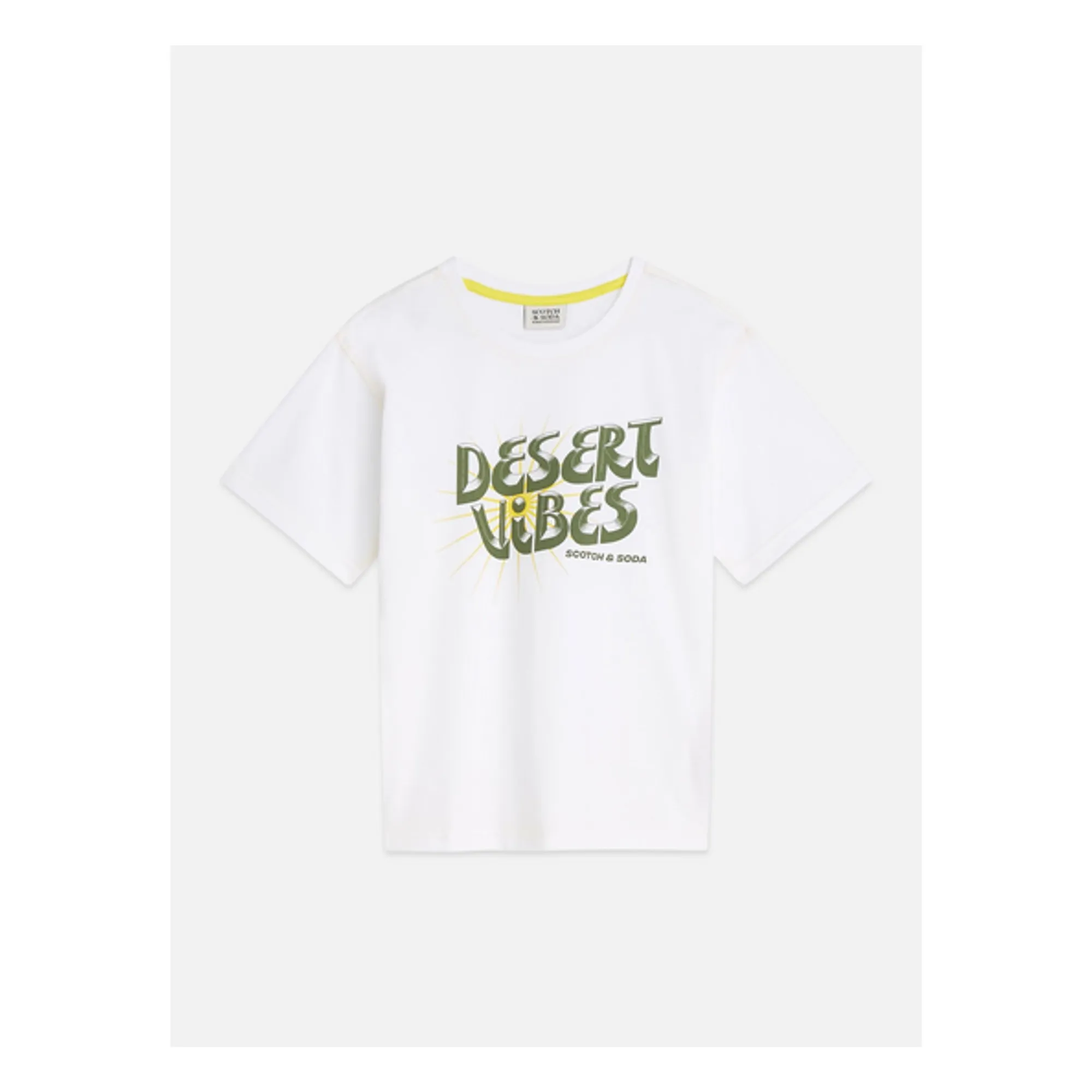 T-shirt Artwork Desert Vibes | Blanc- Image produit n°3