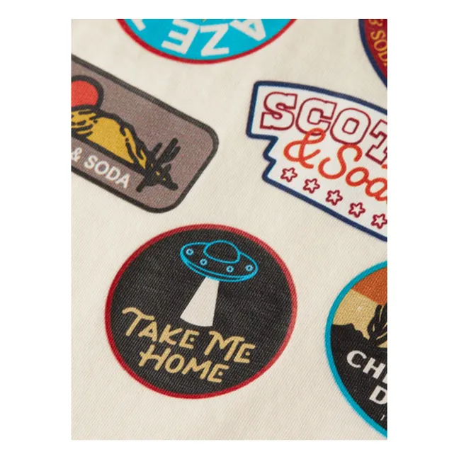 Camiseta de algodón ecológico | Crudo