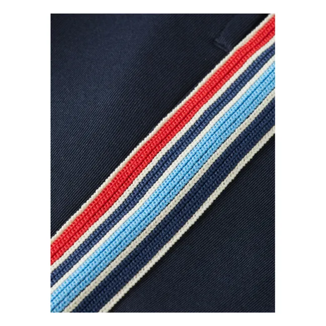 Jogger Bandes Tricolore | Bleu marine