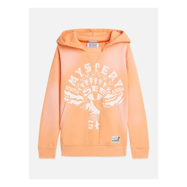 Sudadera con capucha Artwork Mystery | Coral