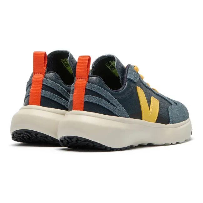 Baskets Lacets Elastiqués Small Canary Light Cuir O.T. | Bleu