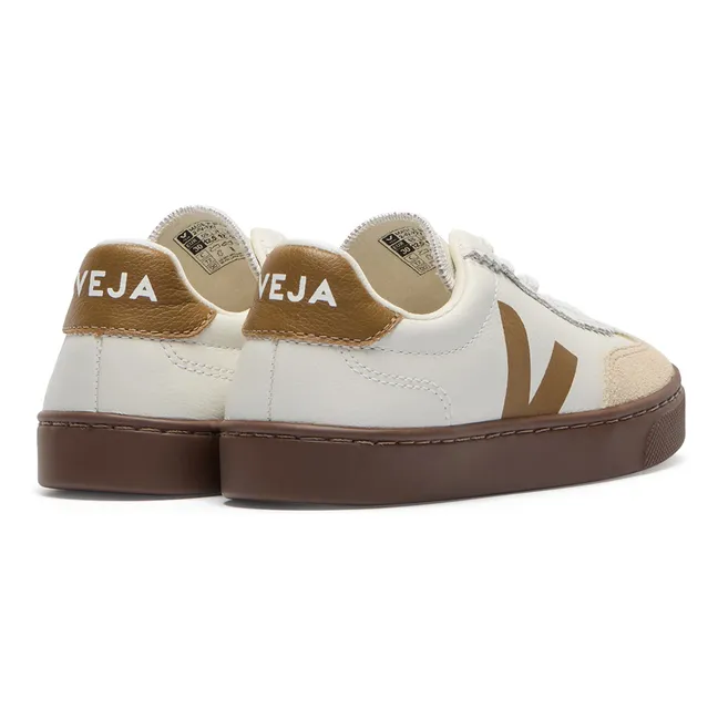 Baskets Lacets Elastiqués Volley Cuir O.T. | Marron