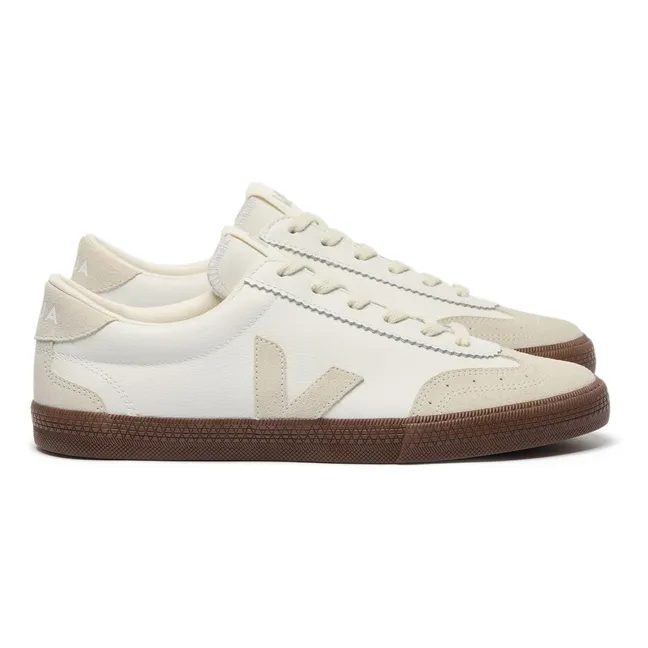 Baskets Volley Cuir O.T. | Blanc