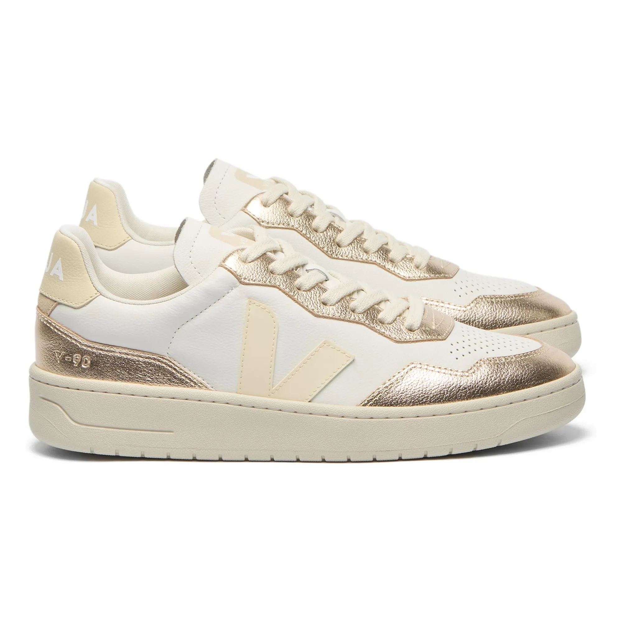 Veja Bronze V-90 Leather O.t. Sneakers