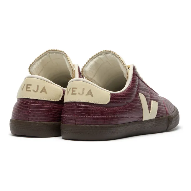 Zapatillas de piel Panenka O.T. | Ciruela